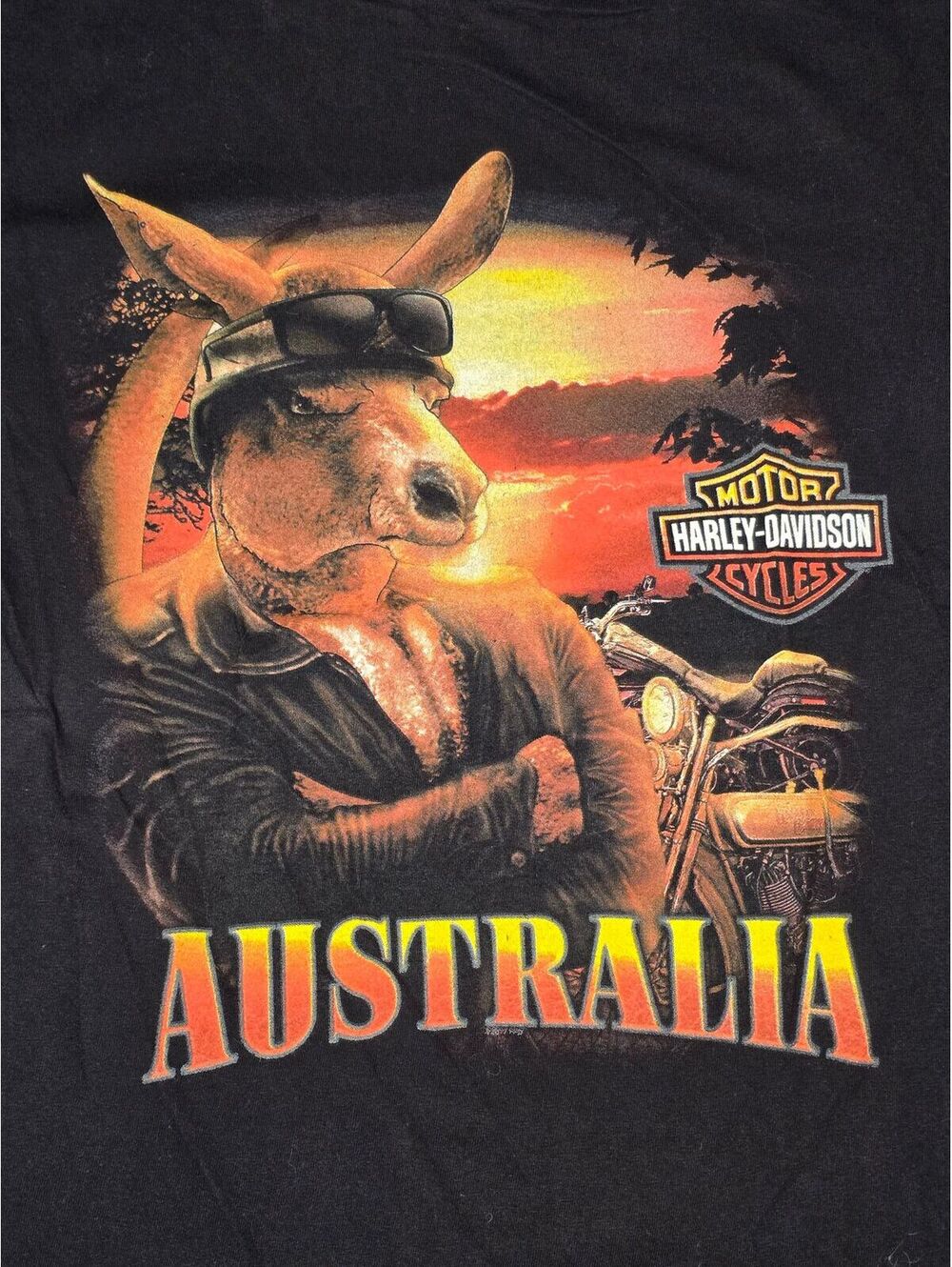 2000s Harley Davidson Kangaroo Jack Tee